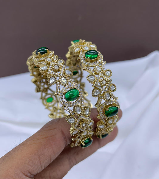 Victorian Polish AD Stone Bangles