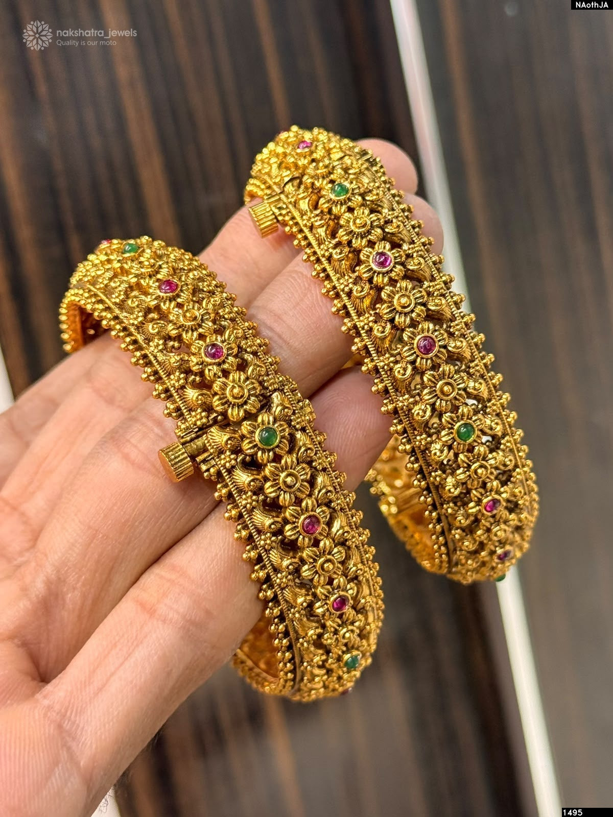 Nakshi Work Openable Bangles