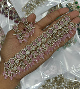 Victorian Polish with AD Stones Choker