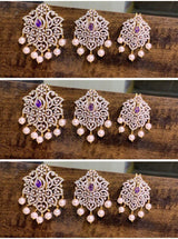 Hair Accessories (AD Stones)- 9 pieces - Nakshatra Jewels