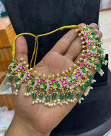 Jaadu Kundan Stones Bridal Neckset
