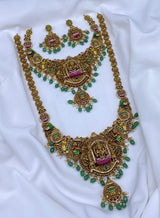 Nakshi Work with Kundan Stones Bridal Combo