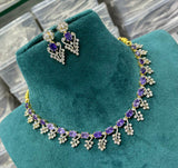 AD Stones Necklace - Nakshatra Jewels