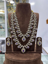 American Diamond Stones Bridal Layer Haram
