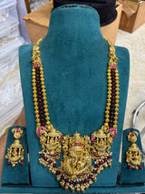 Nakshi Work with Kundan Stones Bridal Combo Set