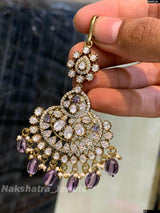 Moissanite Stones Tikka - Nakshatra Jewels