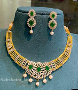 AD Stones Kante Necklace - Nakshatra Jewels