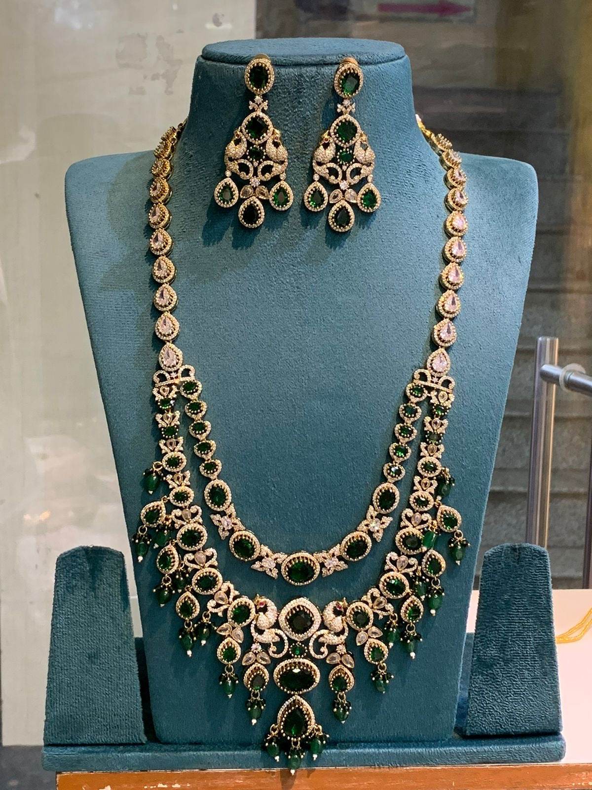 Victorian Polish with AD Stones Haram