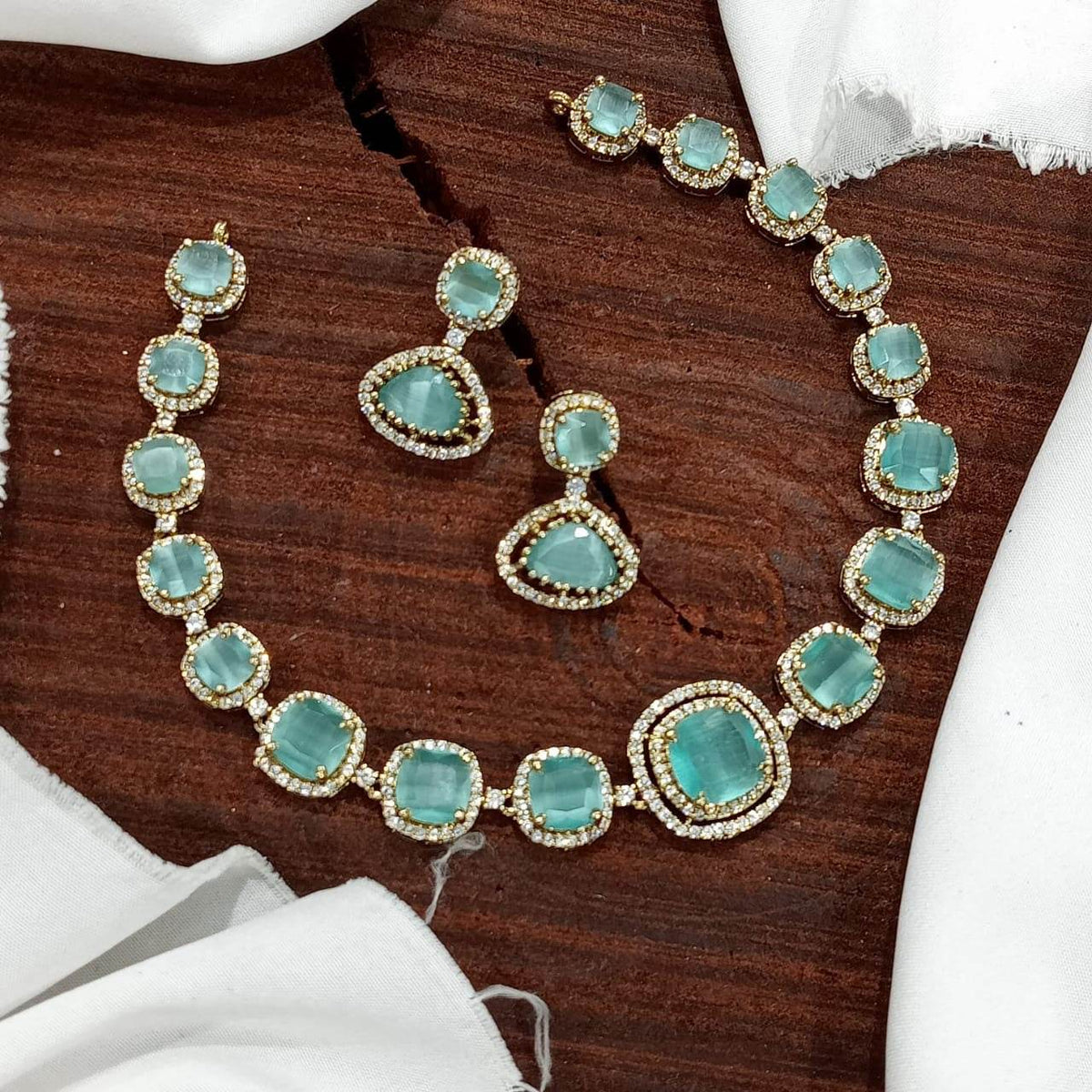 AD Stones Necklace