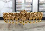 Nakshi Work with AD Stones Bridal Hip Belt (Gold Replica) - Nakshatra Jewels
