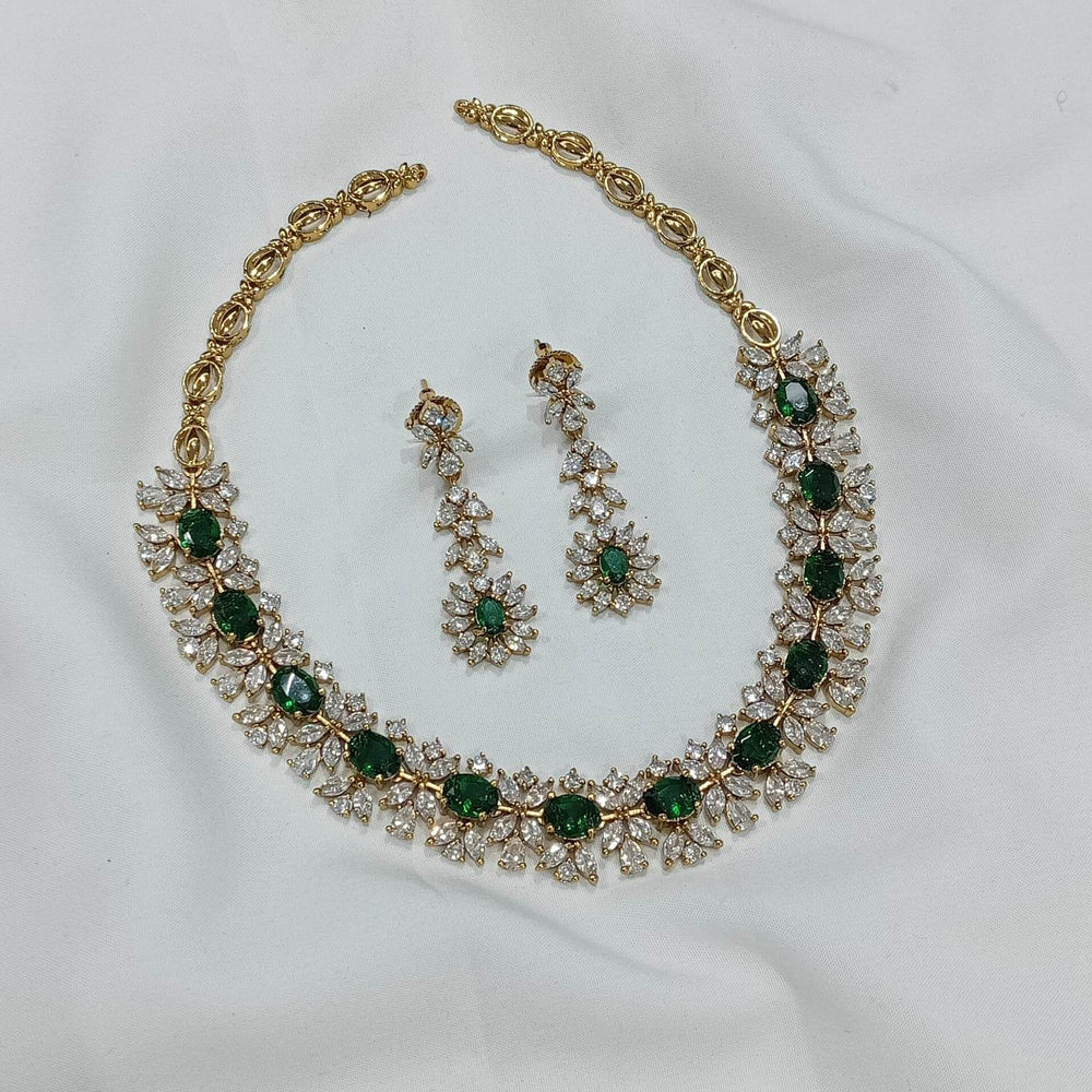 AD Stones Necklace - Nakshatra Jewels