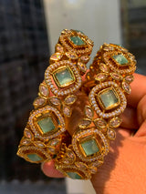 Victorian Polish AD Stone Bangles