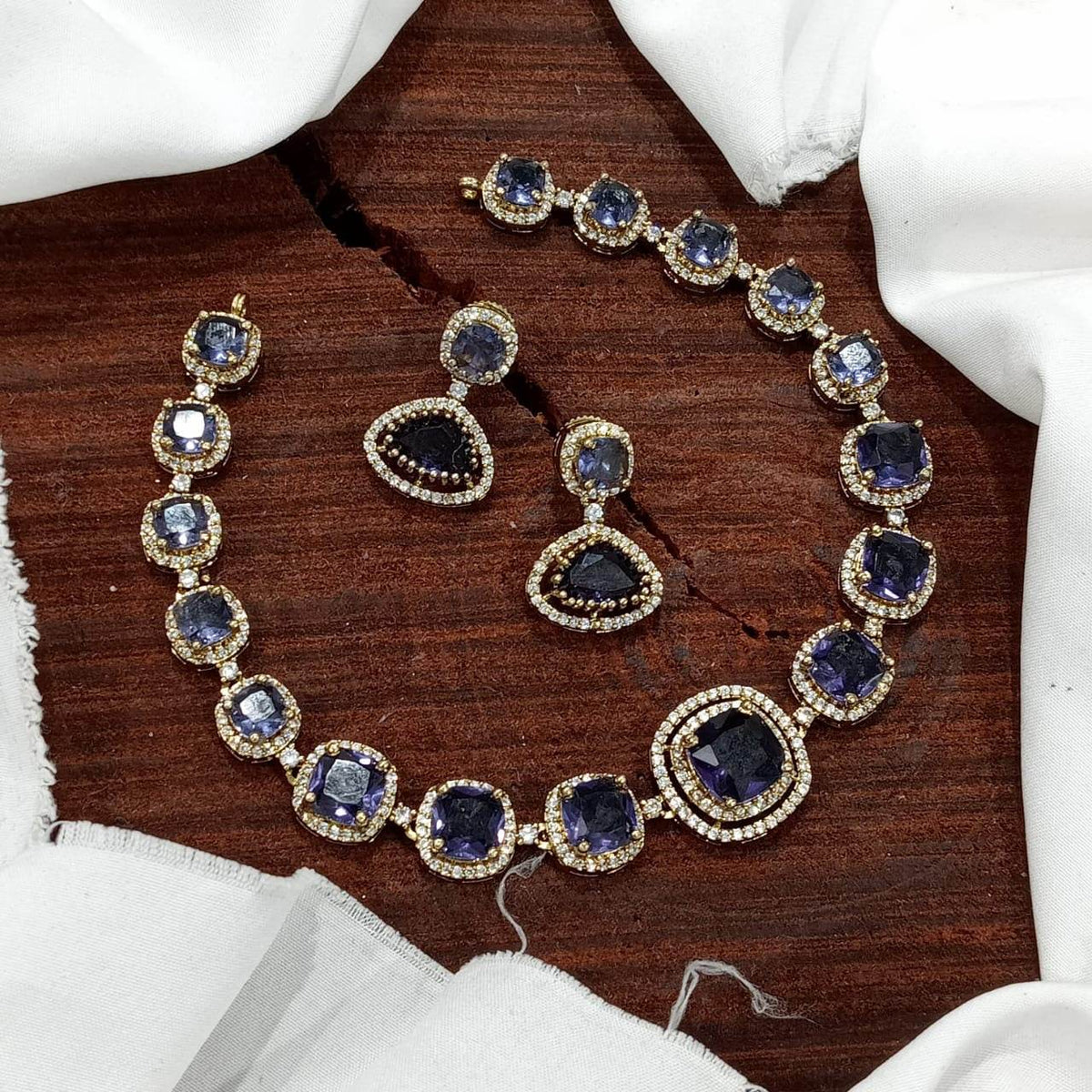 AD Stones Necklace