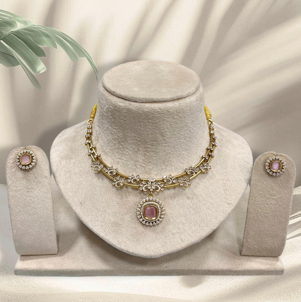 AD Stones Necklace