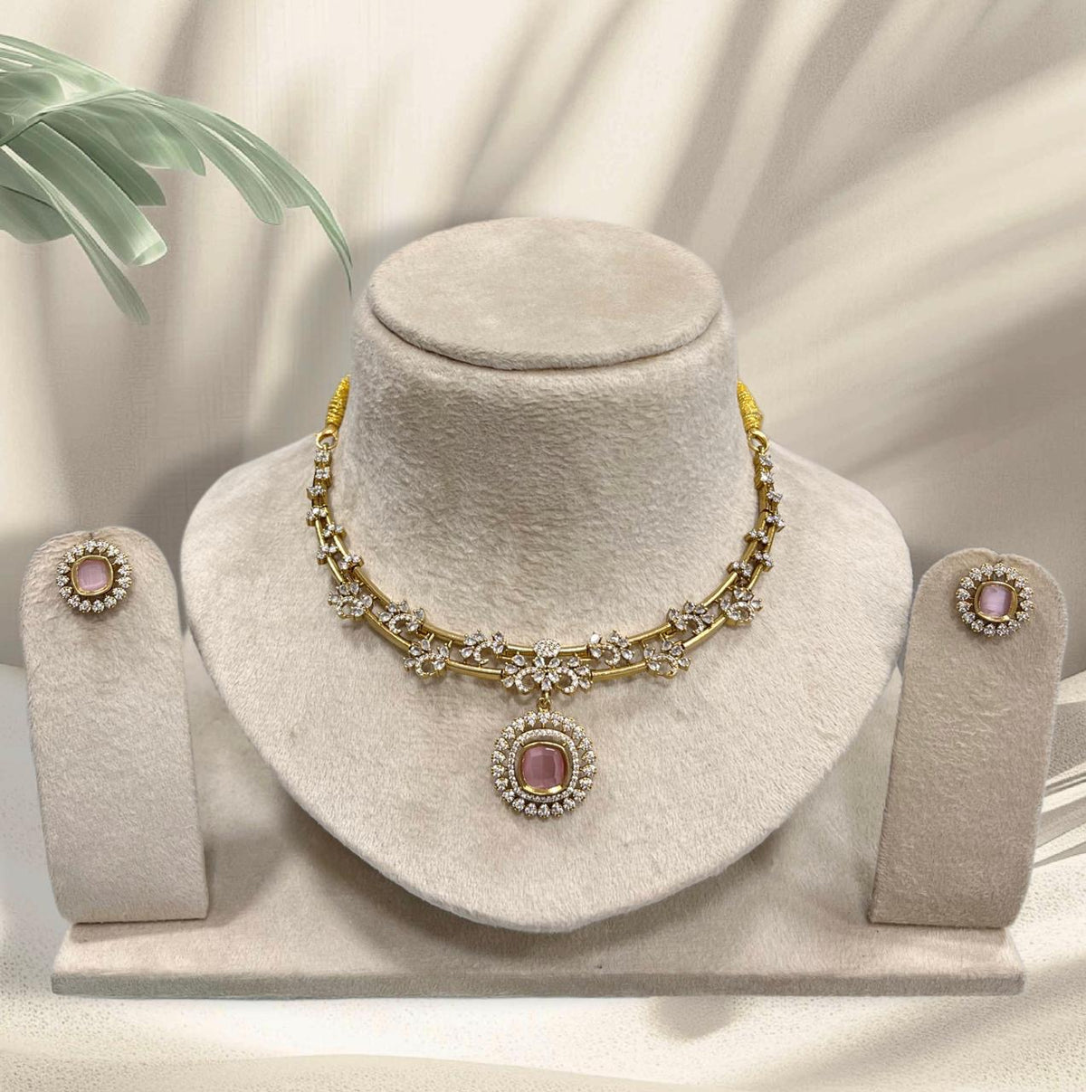 AD Stones Necklace