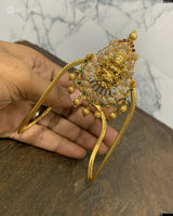 Nakshi Work with Kempu Stones Bridal Vanki