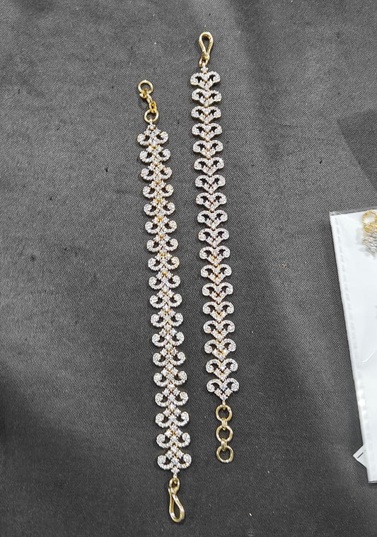 AD Stones Ear Chains