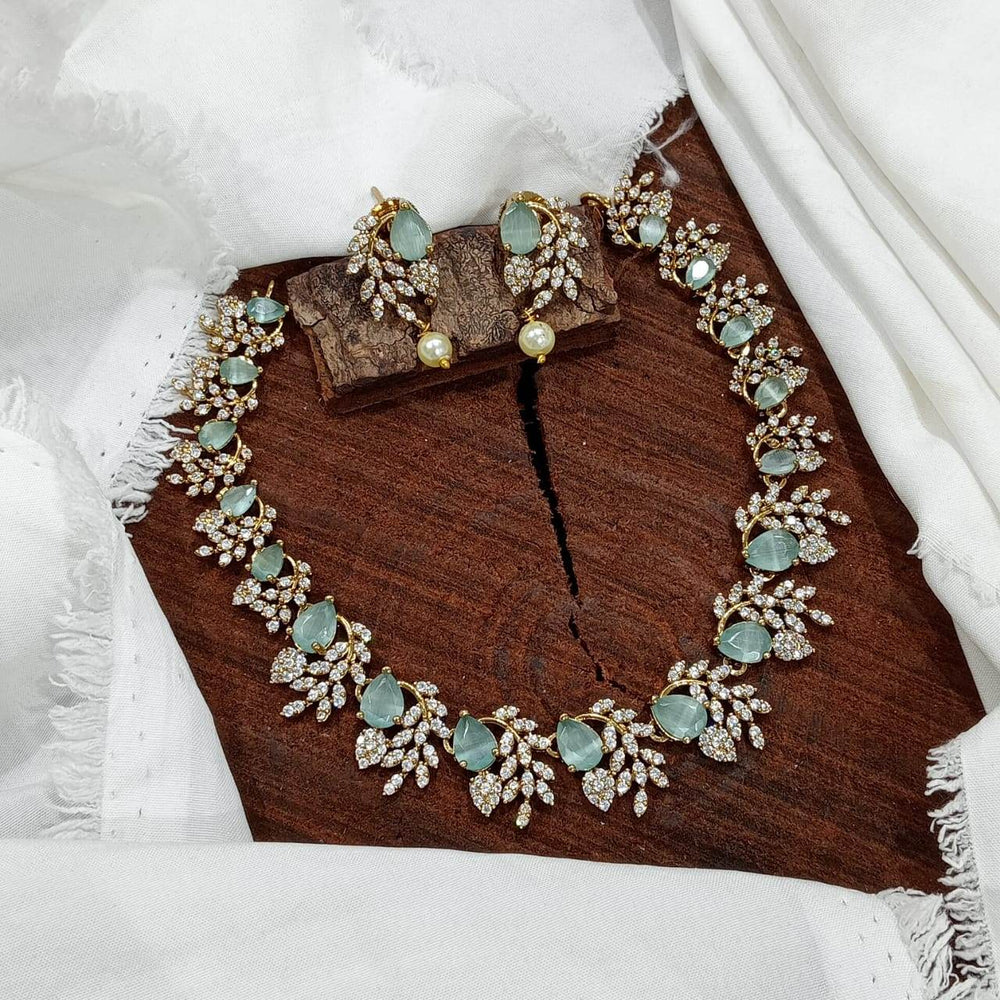 AD Stones Necklace - Nakshatra Jewels