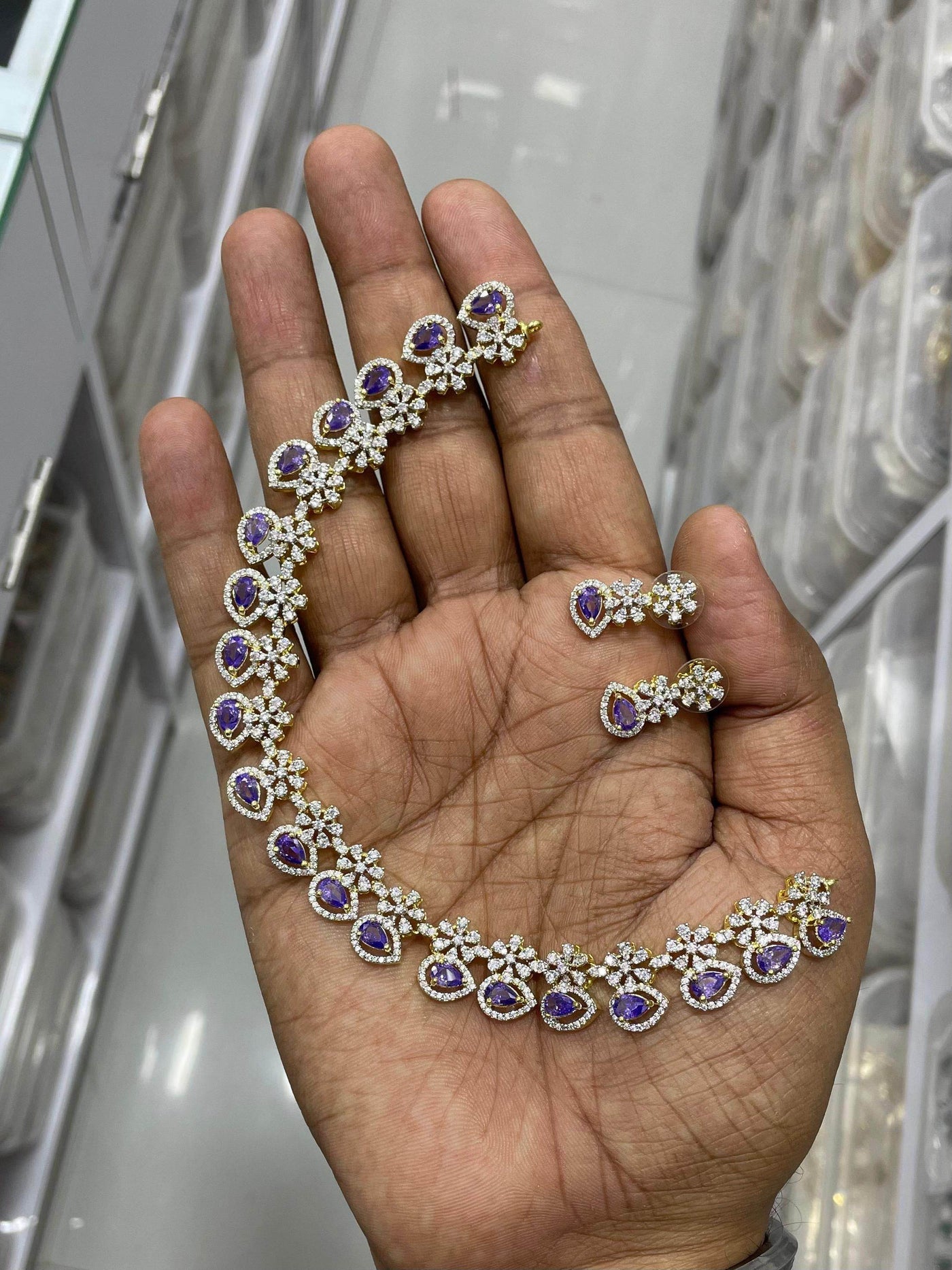 AD Stones Necklace