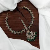 Victorian Polish AD Stones Headset - Nakshatra Jewels