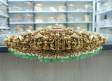 Nakshi Work with AD Stones Bridal Hip Belt