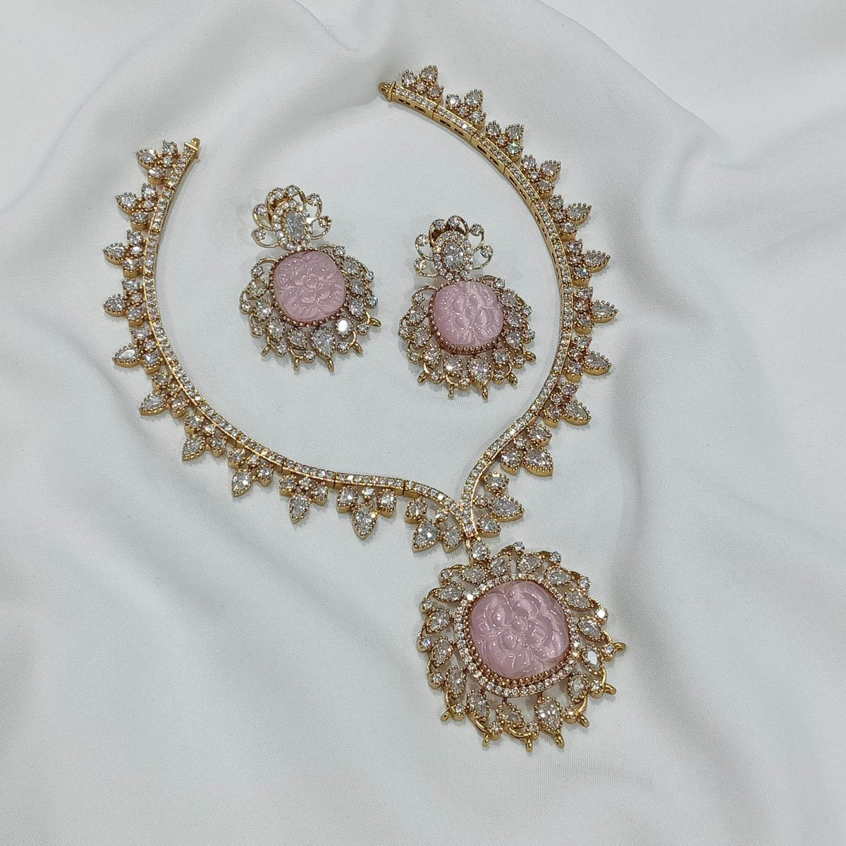 AD Stones Necklace