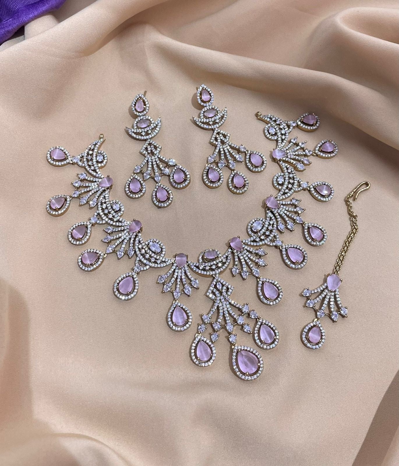 AD Stones Necklace