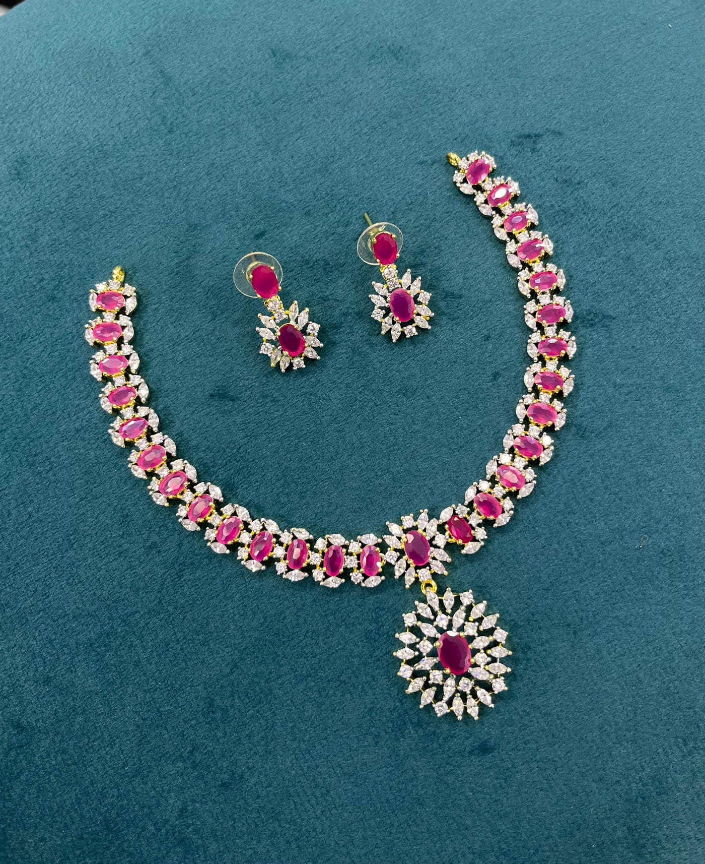AD Stones Necklace