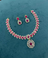 AD Stones Necklace - Nakshatra Jewels