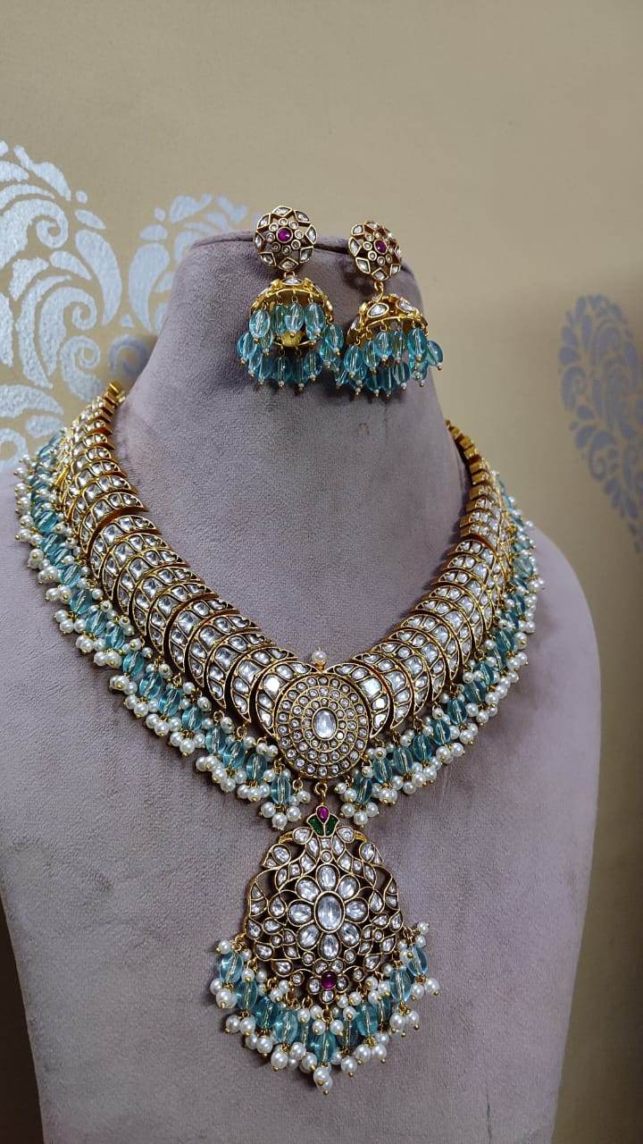 Jaadu Kundan Stones Bridal Haram