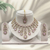 Victorian Polish with AD Stones Bridal Necklace