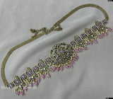 Victorian Polish AD Stone Bridal Hip Chain - Nakshatra Jewels