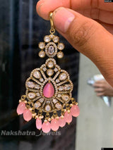 Moissanite Stones Tikka - Nakshatra Jewels