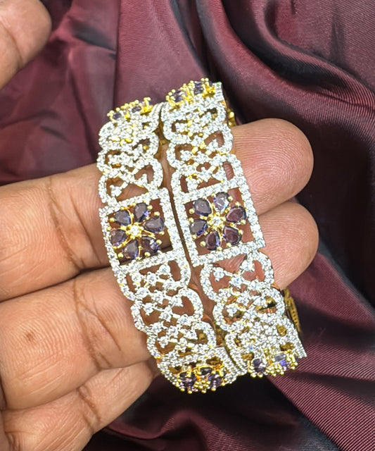 AD Stone Bangles