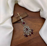 Victorian Polish AD Stones Tikka - Nakshatra Jewels