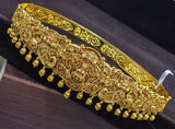 Nakshi Work with AD Stones Bridal Hip Belt (Gold Replica) - Nakshatra Jewels