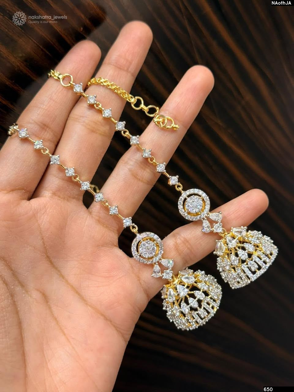 AD Stones Earrings