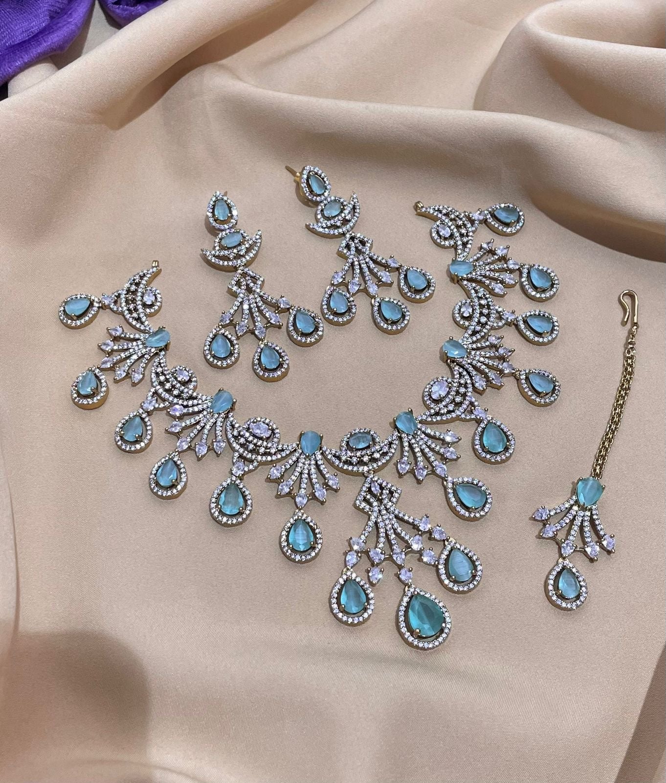AD Stones Necklace