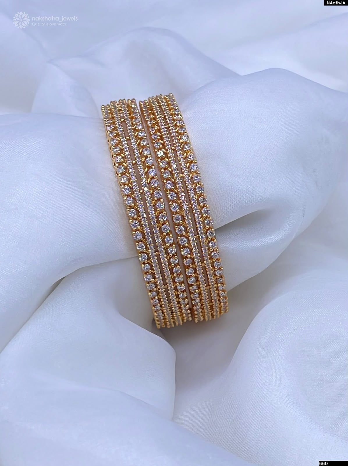 AD Stone Bangles
