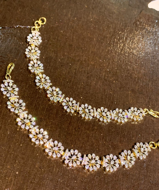 AD Stones Ear Chains