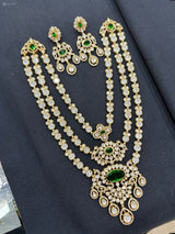 Mossianite Stones Bridal Layer Haram