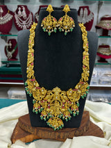 Nakshi Work with Kundan Stones Bridal Haram