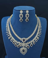 American Diamond Stone Necklace - Nakshatra Jewels