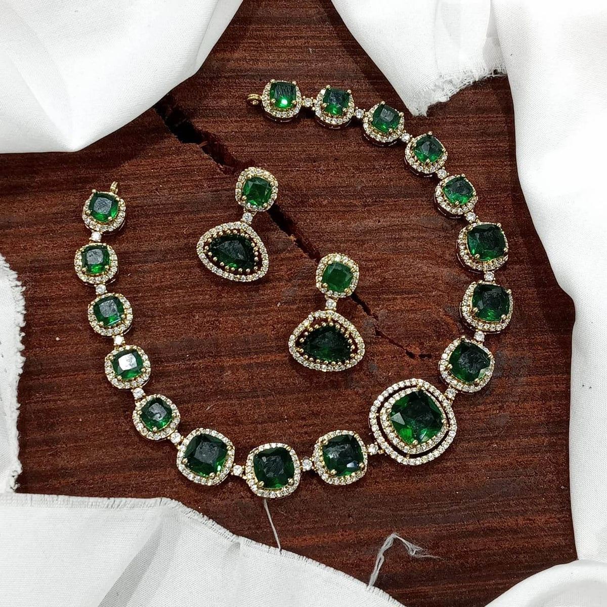 AD Stones Necklace