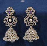 AD Stones Bridal Earrings