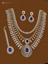 American Diamond Stones Bridal Layer Haram