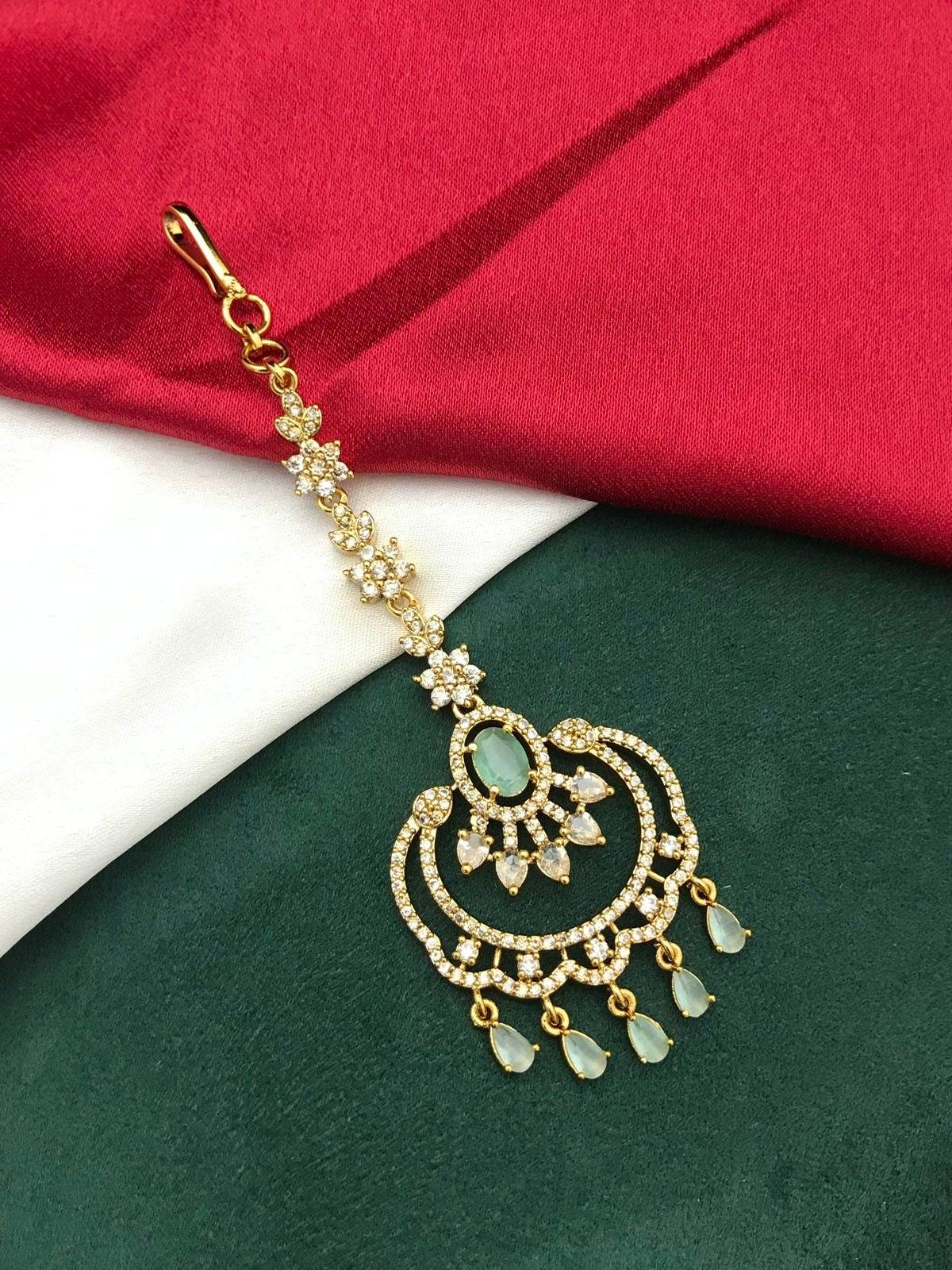 Victorian Polish AD Stones Tikka