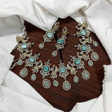 Victorian Polish with AD Stones Necklace - Nakshatra Jewels