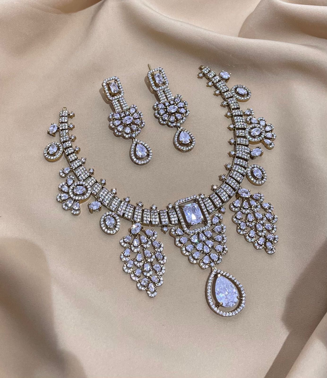 AD Stones Necklace