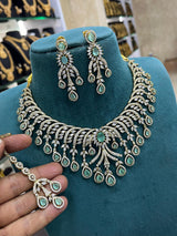 Victorian Polish AD Stones Neck Set